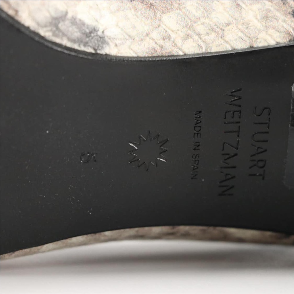 Stuart Weitzman Python Pumps NWT IOB - Size 5 - Picture 2 of 6